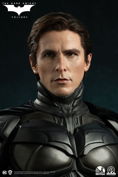 The Dark Knight Trilogy Life-Size Bust Batman (Christian Bale) 91cm - Scale Statue - Infinity Studio x Penguin Toys - Hobby Figures UK