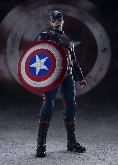 The Falcon and the Winter Soldier S.H. Figuarts Action Figure Captain America (John F. Walker) 15cm - Action Figures - Bandai Tamashii Nations - Hobby Figures UK