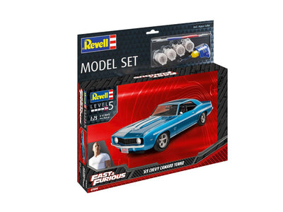 The Fast & Furious Model Kit with basic accessories 1969 Chevy Camaro Yenko - Model Kit - Revell - Hobby Figures UK