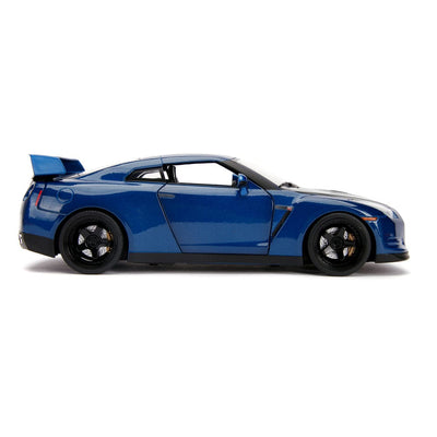 The Fast and Furious Diecast Model Hollywood Rides 1/18 2009 Nissan Skyline GT-R R35 with Brian Figure - Action Figures - Jada Toys - Hobby Figures UK