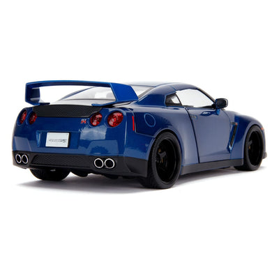 The Fast and Furious Diecast Model Hollywood Rides 1/18 2009 Nissan Skyline GT-R R35 with Brian Figure - Action Figures - Jada Toys - Hobby Figures UK