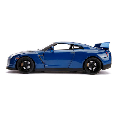 The Fast and Furious Diecast Model Hollywood Rides 1/18 2009 Nissan Skyline GT-R R35 with Brian Figure - Action Figures - Jada Toys - Hobby Figures UK