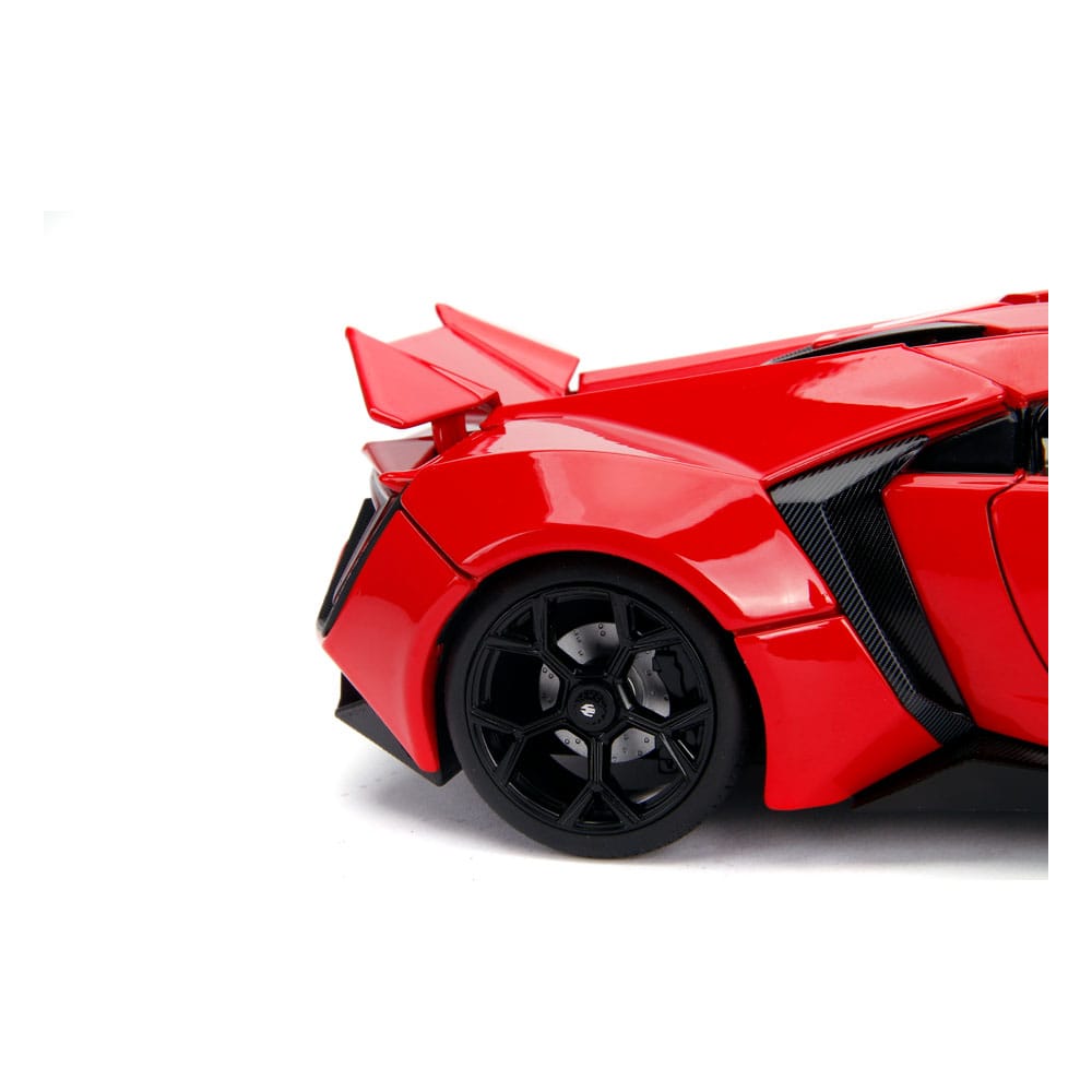 The Fast and Furious Diecast Model Hollywood Rides 1/18 Lykan Hypersport with Dom Figure - Action Figures - Jada Toys - Hobby Figures UK