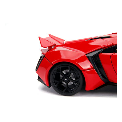 The Fast and Furious Diecast Model Hollywood Rides 1/18 Lykan Hypersport with Dom Figure - Action Figures - Jada Toys - Hobby Figures UK