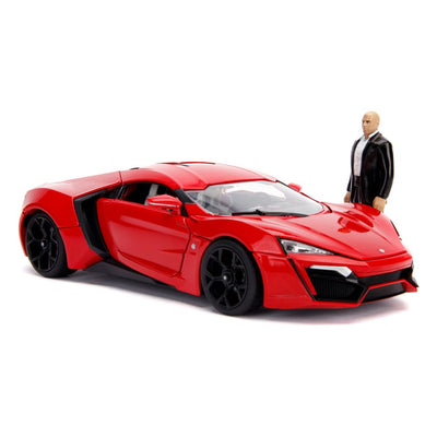 The Fast and Furious Diecast Model Hollywood Rides 1/18 Lykan Hypersport with Dom Figure - Action Figures - Jada Toys - Hobby Figures UK
