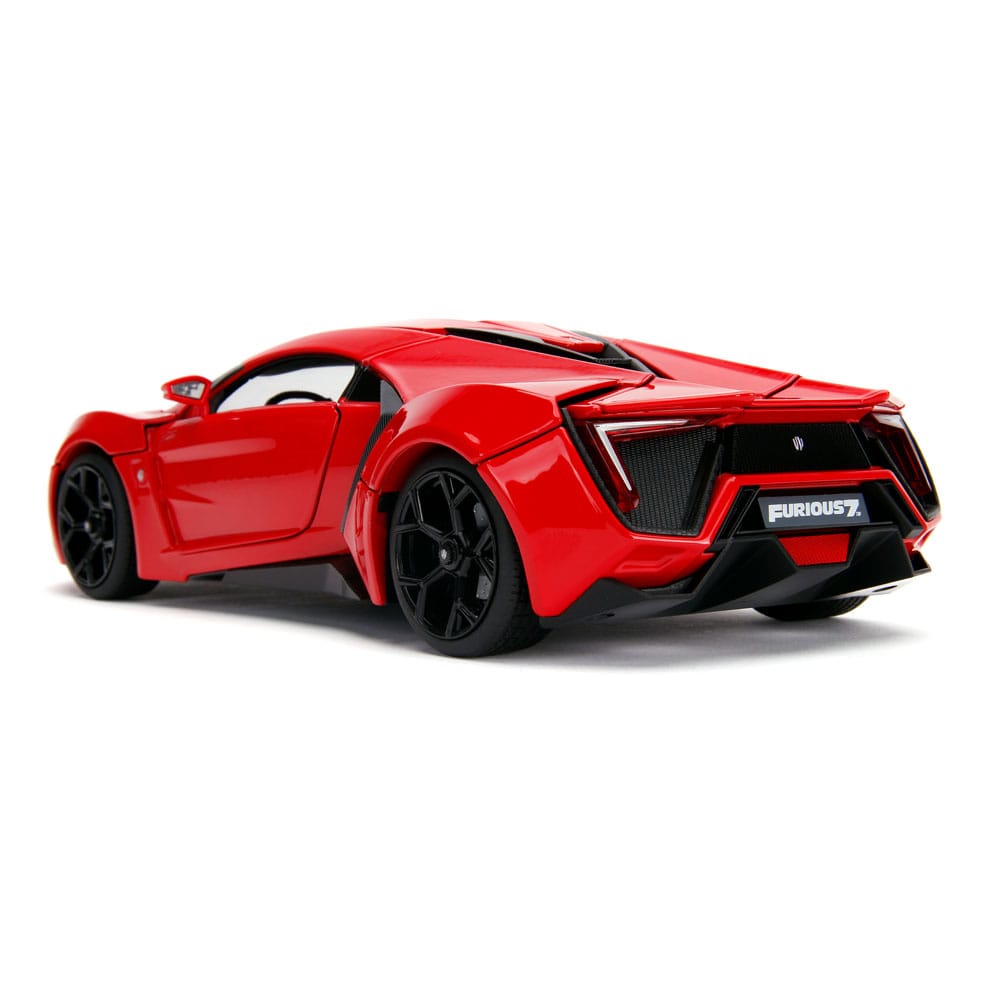 Jada Lykan Hypersport Fast & Furious Modellauto 1:55 - Mit Garagen-Pod, Lizenziert & Detailreich
