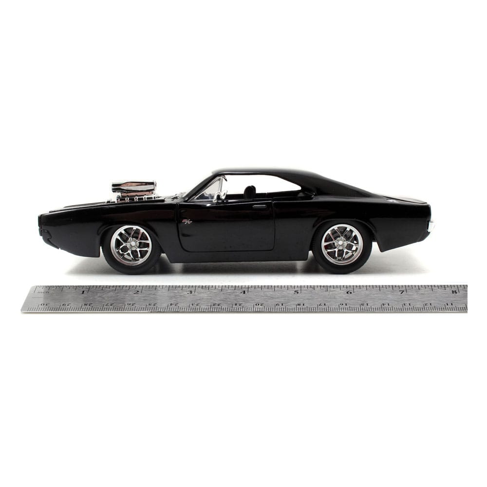 The Fast and Furious Diecast Model Hollywood Rides 1/24 1970 Dodge Charger with Dom Toretto Figure - Action Figures - Jada Toys - Hobby Figures UK