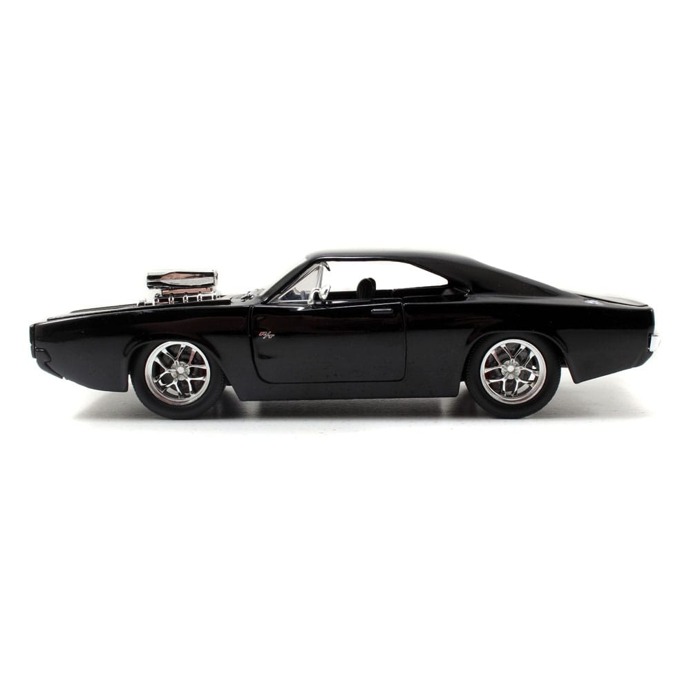 The Fast and Furious Diecast Model Hollywood Rides 1/24 1970 Dodge Charger with Dom Toretto Figure - Action Figures - Jada Toys - Hobby Figures UK