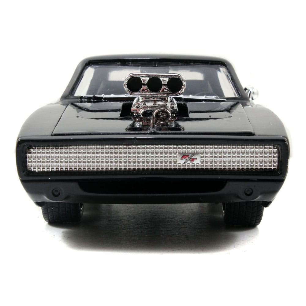 The Fast and Furious Diecast Model Hollywood Rides 1/24 1970 Dodge Charger with Dom Toretto Figure - Action Figures - Jada Toys - Hobby Figures UK