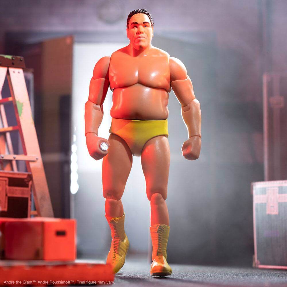 Andre The Giant Ultimates Action Figure Andre (Yellow Trunks) 20cm - Action Figures - Super7 - Hobby Figures UK