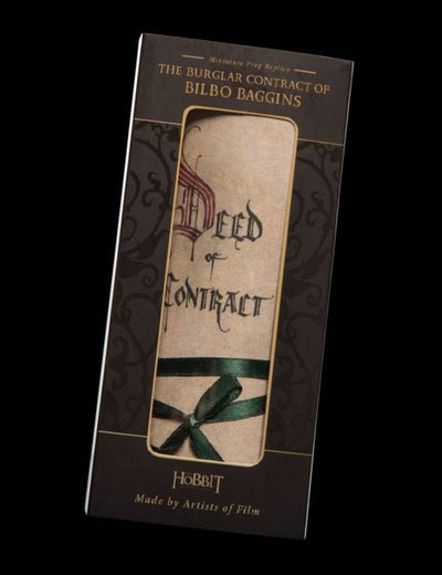 The Hobbit Mini Replica The Burglar Contract of Bilbo Baggins - Scale Statue - Weta Workshop - Hobby Figures UK