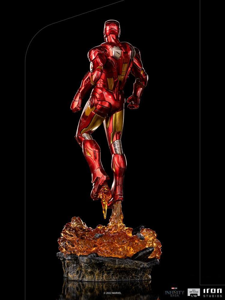 The Infinity Saga BDS Art Scale Statue 1/10 Iron Man Battle of NY 28cm - Scale Statue - Iron Studios - Hobby Figures UK