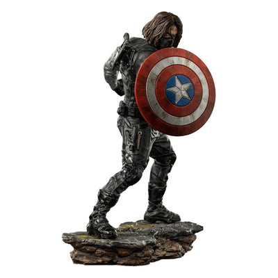 The Infinity Saga BDS Art Scale Statue 1/10 Winter Soldier 20cm - Scale Statue - Iron Studios - Hobby Figures UK