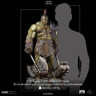 The Infinity Saga Legacy Statue 1/4 Gladiator Hulk 81cm - Scale Statue - Iron Studios - Hobby Figures UK