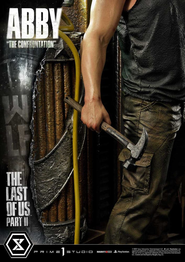 The Last of Us Part II Ultimate Premium Masterline Series Statue 1/4 Abby "The Confrontation" Regular Version 58cm - Scale Statue - Prime 1 Studio - Hobby Figures UK