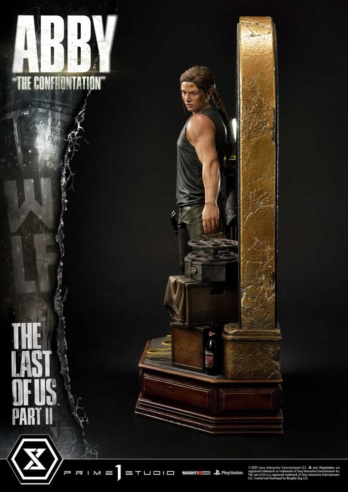 The Last of Us Part II Ultimate Premium Masterline Series Statue 1/4 Abby "The Confrontation" Regular Version 58cm - Scale Statue - Prime 1 Studio - Hobby Figures UK