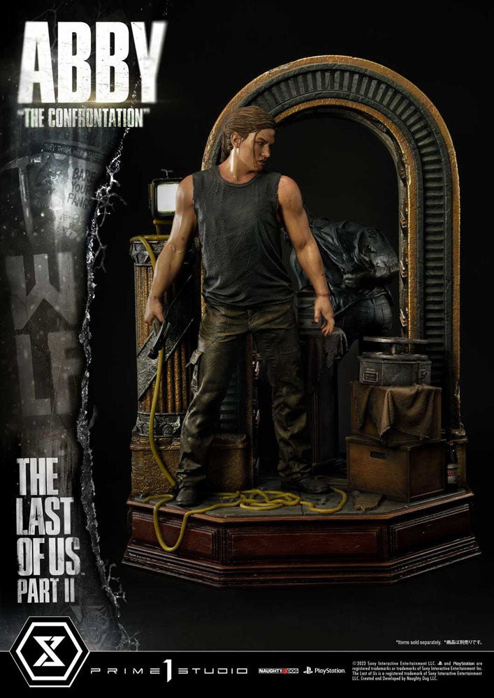 The Last of Us Part II Ultimate Premium Masterline Series Statue 1/4 Abby "The Confrontation" Regular Version 58cm - Scale Statue - Prime 1 Studio - Hobby Figures UK