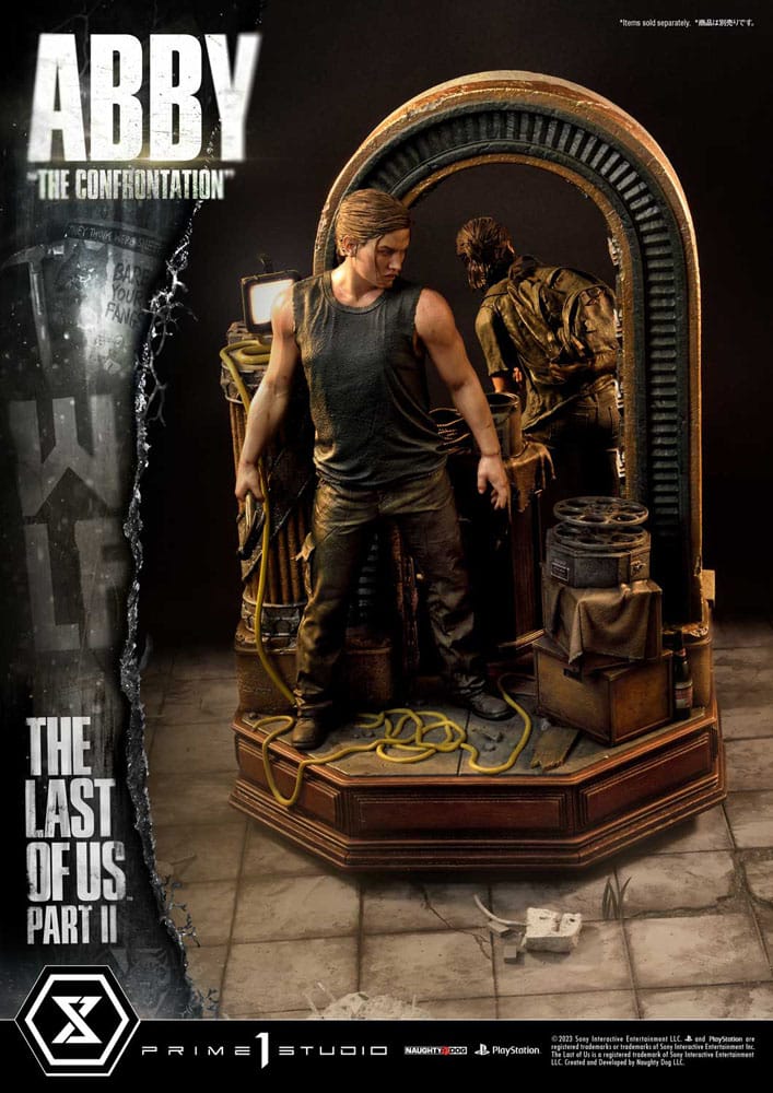 The Last of Us Part II Ultimate Premium Masterline Series Statue 1/4 Abby "The Confrontation" Regular Version 58cm - Scale Statue - Prime 1 Studio - Hobby Figures UK