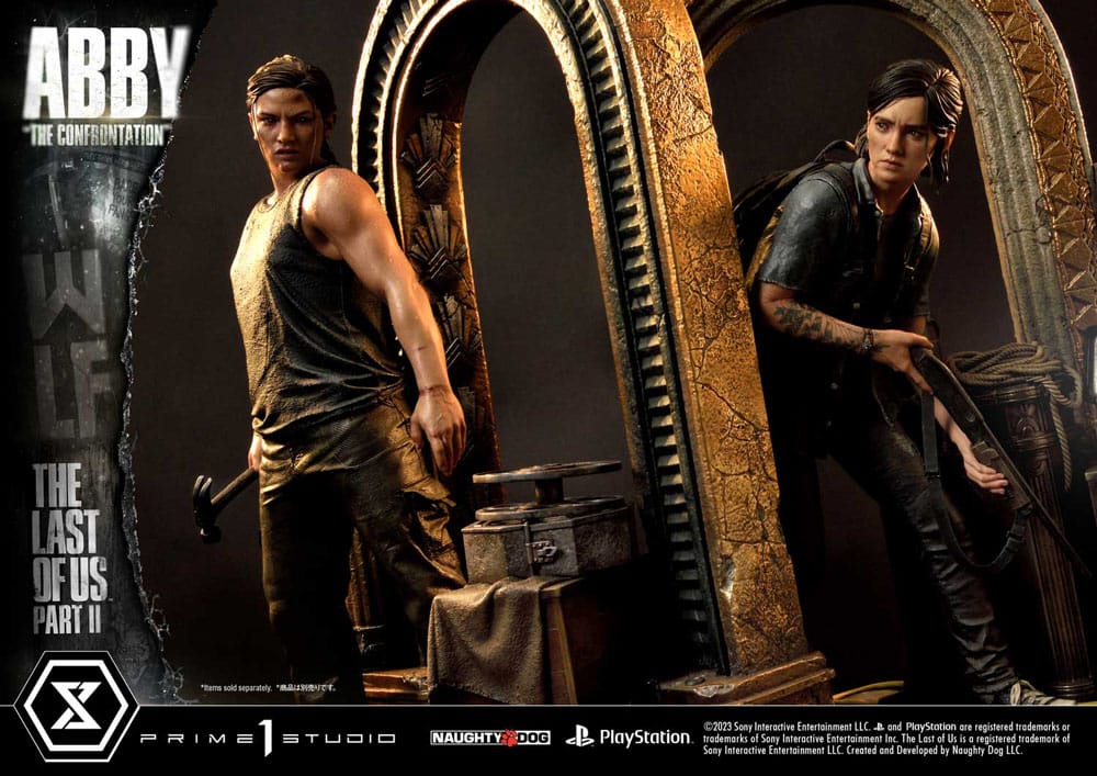 The Last of Us Part II Ultimate Premium Masterline Series Statue 1/4 Abby "The Confrontation" Regular Version 58cm - Scale Statue - Prime 1 Studio - Hobby Figures UK