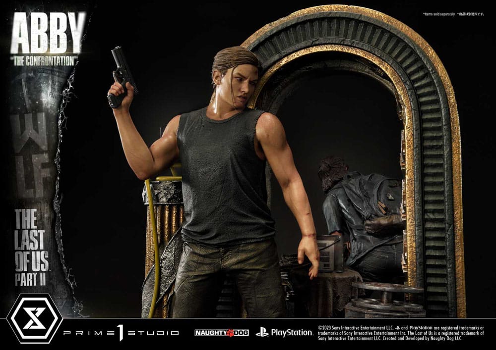 The Last of Us Part II Ultimate Premium Masterline Series Statue 1/4 Abby "The Confrontation" Regular Version 58cm - Scale Statue - Prime 1 Studio - Hobby Figures UK