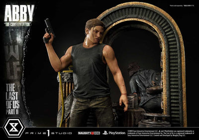 The Last of Us Part II Ultimate Premium Masterline Series Statue 1/4 Abby "The Confrontation" Regular Version 58cm - Scale Statue - Prime 1 Studio - Hobby Figures UK