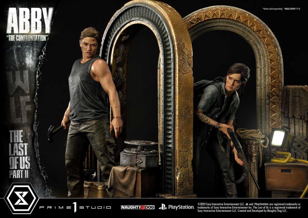 The Last of Us Part II Ultimate Premium Masterline Series Statue 1/4 Abby "The Confrontation" Regular Version 58cm - Scale Statue - Prime 1 Studio - Hobby Figures UK
