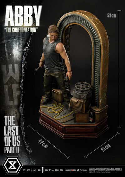 The Last of Us Part II Ultimate Premium Masterline Series Statue 1/4 Abby "The Confrontation" Regular Version 58cm - Scale Statue - Prime 1 Studio - Hobby Figures UK