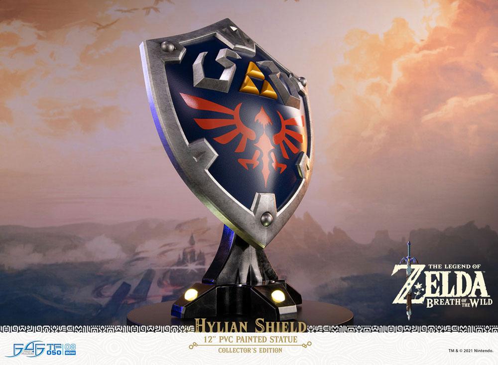 The Legend of Zelda Breath of the Wild PVC Statue Hylian Shield Collector's Edition 29cm - Scale Statue - First 4 Figures - Hobby Figures UK