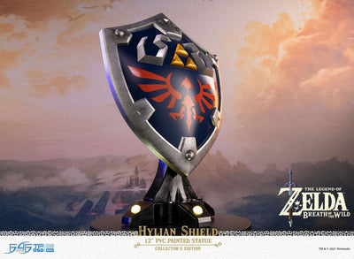 The Legend of Zelda Breath of the Wild PVC Statue Hylian Shield Collector's Edition 29cm - Scale Statue - First 4 Figures - Hobby Figures UK