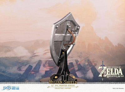 The Legend of Zelda Breath of the Wild PVC Statue Hylian Shield Collector's Edition 29cm - Scale Statue - First 4 Figures - Hobby Figures UK