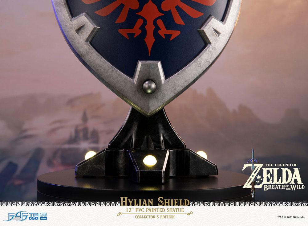 The Legend of Zelda Breath of the Wild PVC Statue Hylian Shield Collector's Edition 29cm - Scale Statue - First 4 Figures - Hobby Figures UK