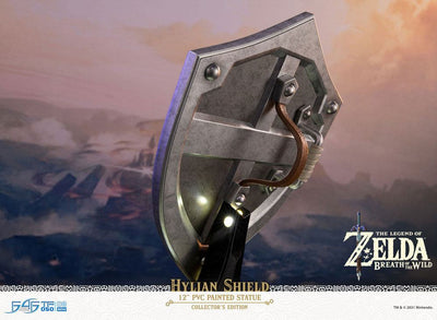 The Legend of Zelda Breath of the Wild PVC Statue Hylian Shield Collector's Edition 29cm - Scale Statue - First 4 Figures - Hobby Figures UK