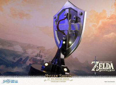 The Legend of Zelda Breath of the Wild PVC Statue Hylian Shield Collector's Edition 29cm - Scale Statue - First 4 Figures - Hobby Figures UK