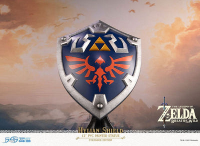 The Legend of Zelda Breath of the Wild PVC Statue Hylian Shield Standard Edition 29cm - Scale Statue - First 4 Figures - Hobby Figures UK
