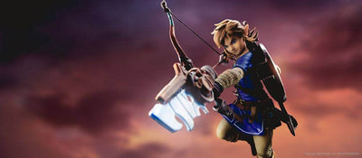 The Legend of Zelda Breath of the Wild PVC Statue Link 25cm - Scale Statue - First 4 Figures - Hobby Figures UK