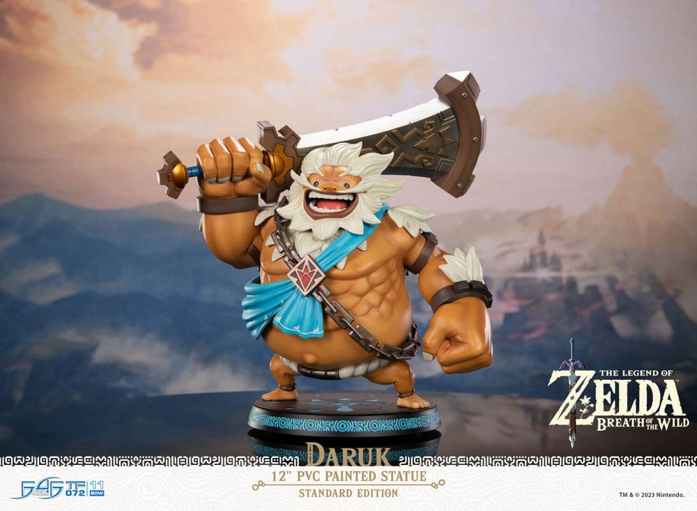 The Legend of Zelda Breath of the Wild PVC Statue Daruk Standard Edition 29cm - Scale Statue - First 4 Figures - Hobby Figures UK