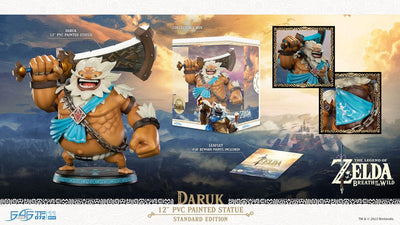 The Legend of Zelda Breath of the Wild PVC Statue Daruk Standard Edition 29cm - Scale Statue - First 4 Figures - Hobby Figures UK