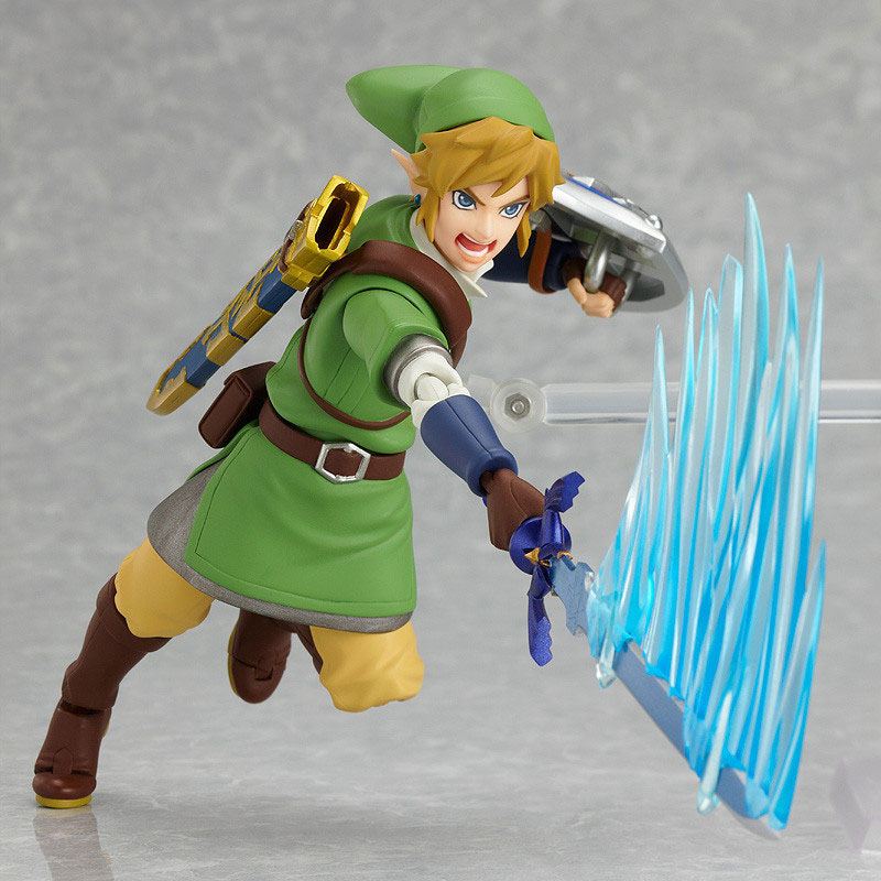 The Legend of Zelda Skyward Sword Figma Action Figure Link 14cm - Action Figures - Good Smile Company - Hobby Figures UK
