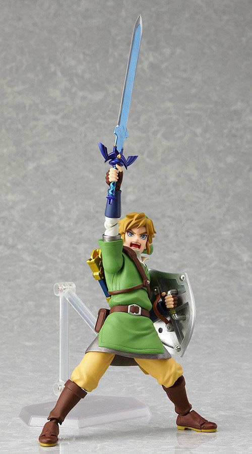 The Legend of Zelda Skyward Sword Figma Action Figure Link 14cm - Action Figures - Good Smile Company - Hobby Figures UK