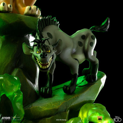 The Lion King Art Scale Deluxe Statue 1/10 Scar Deluxe 31cm - Scale Statue - Iron Studios - Hobby Figures UK