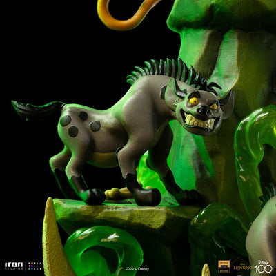 The Lion King Art Scale Deluxe Statue 1/10 Scar Deluxe 31cm - Scale Statue - Iron Studios - Hobby Figures UK