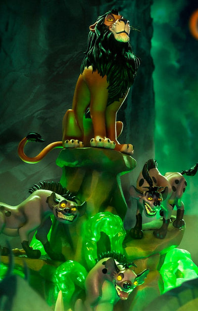 The Lion King Art Scale Deluxe Statue 1/10 Scar Deluxe 31cm - Scale Statue - Iron Studios - Hobby Figures UK
