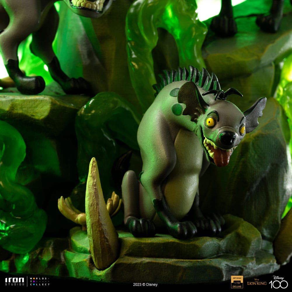 The Lion King Art Scale Deluxe Statue 1/10 Scar Deluxe 31cm - Scale Statue - Iron Studios - Hobby Figures UK