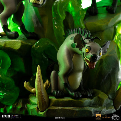 The Lion King Art Scale Deluxe Statue 1/10 Scar Deluxe 31cm - Scale Statue - Iron Studios - Hobby Figures UK