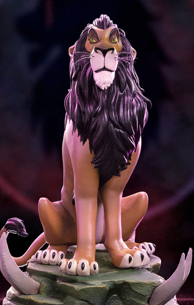 The Lion King Art Scale Statue 1 10 Scar Regular 16cm Hobby Figures