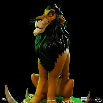 The Lion King Art Scale Statue 1/10 Scar Regular 16cm - Scale Statue - Iron Studios - Hobby Figures UK