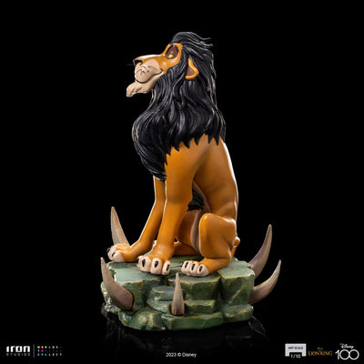 The Lion King Art Scale Statue 1/10 Scar Regular 16cm - Scale Statue - Iron Studios - Hobby Figures UK