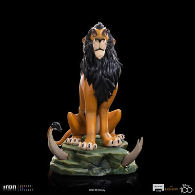 The Lion King Art Scale Statue 1/10 Scar Regular 16cm - Scale Statue - Iron Studios - Hobby Figures UK