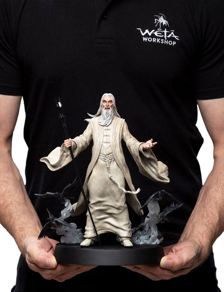 Pvc Candom The Lord of the Rings Figures of Fandom PVC Statue Saruman the White ...
