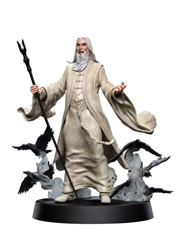 Pvc Candom The Lord of the Rings Figures of Fandom PVC Statue Saruman the White ...